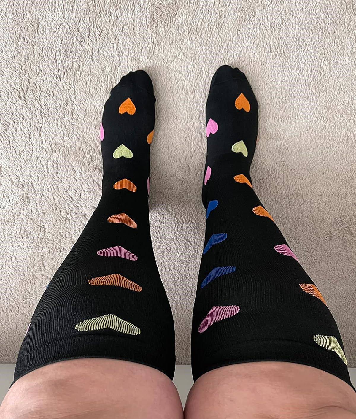 Extra Wide Maternity Compression Socks