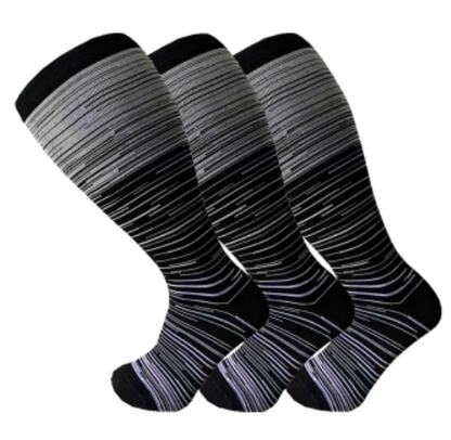 Nurse Plus Size Compression Socks (NEW STYLE)