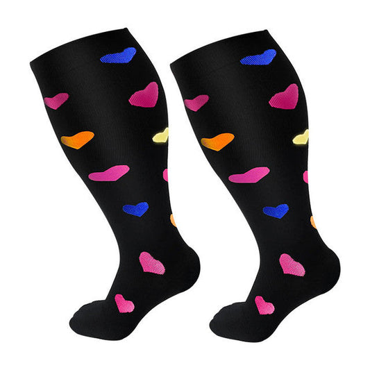 Wide Calf Nurse Compression Socks